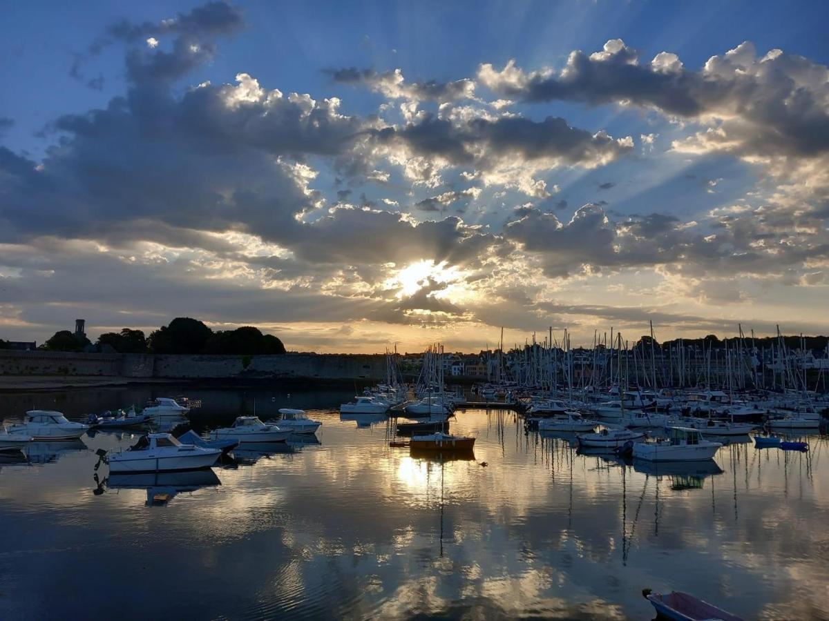Coeur De Concarneau, Appartement Entier, Proche Centre, Corniche Et Plage Avec Parking Exterior foto