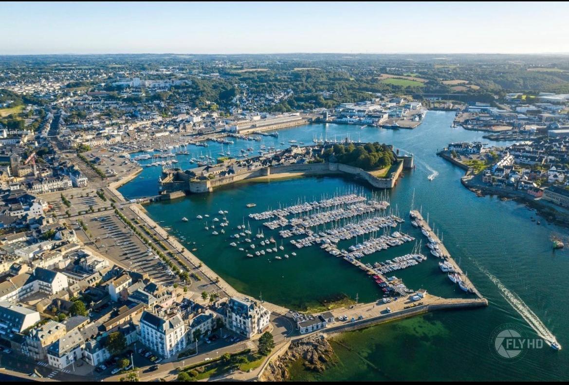 Coeur De Concarneau, Appartement Entier, Proche Centre, Corniche Et Plage Avec Parking Exterior foto
